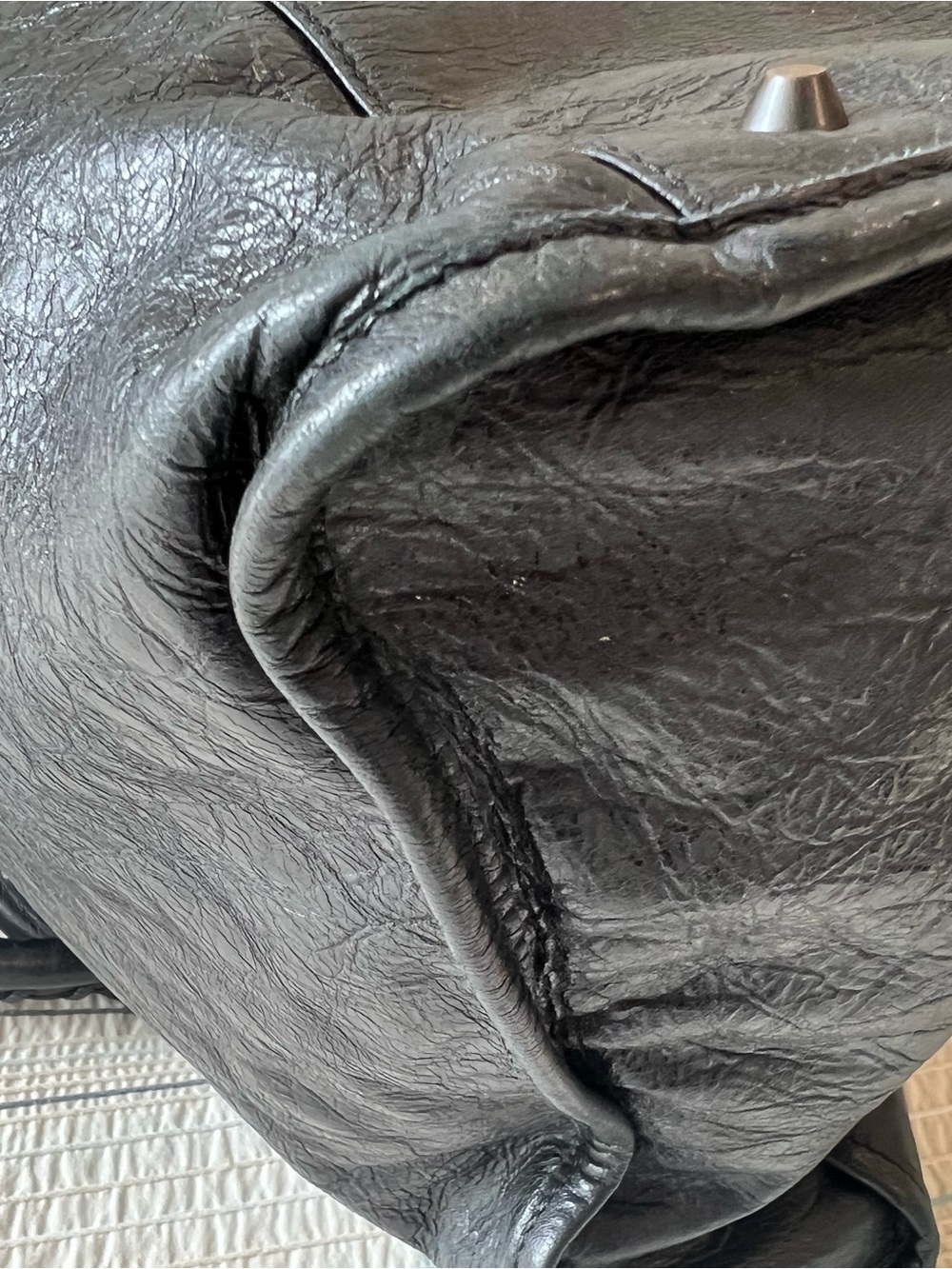 Balenciaga Black Weekender Bag RARE! - Picture 9 of 15